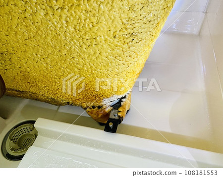 After cleaning the bathroom 108181553