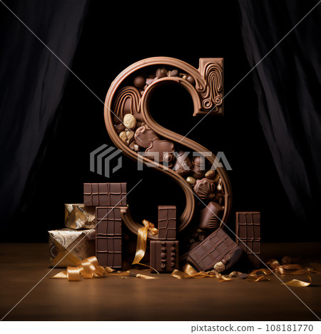 Traditional Dutch chocolate latter 108181770