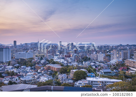 福岡市夜景 福岡市夜景 108182863