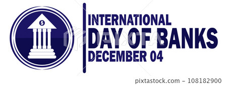 International Day Of Banks Vector illustration 108182900