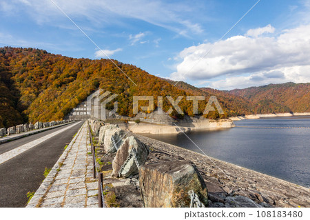 Autumn Naramata Dam Gunma Prefecture 108183480