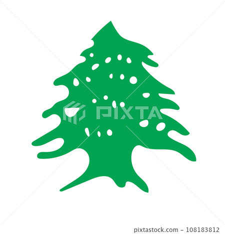 Lebanese cedar icon Lebanese cedar icon 108183812