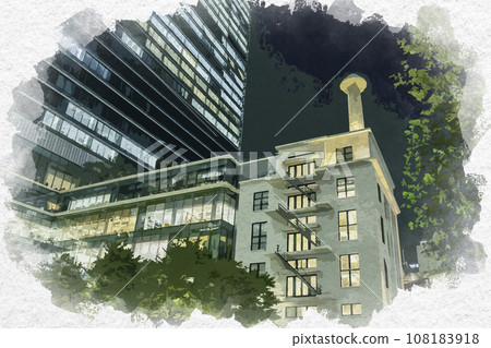 水彩風格 東京站丸之內口 JP Tower/KITTE 東京都千代田區 108183918