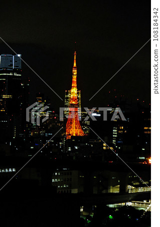 染成藍色的東京台場 染成藍色的東京台場 108184342