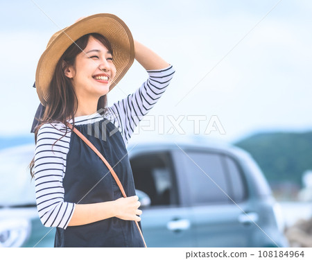 旅行的女人 108184964