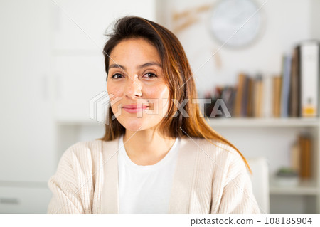 Portrait of a female manager in a well-lit office 108185904