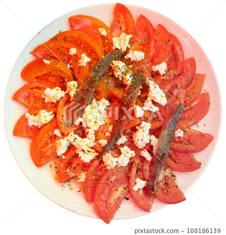 tomato cold appetizer tomato cold appetizer 108186139