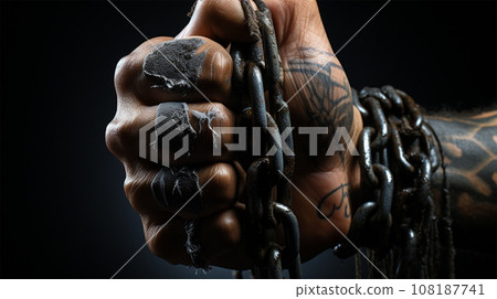 A fist as a symbol of resistance to the deprivation of rights and freedoms A fist as a symbol of resistance to the deprivation of rights and freedoms 108187741