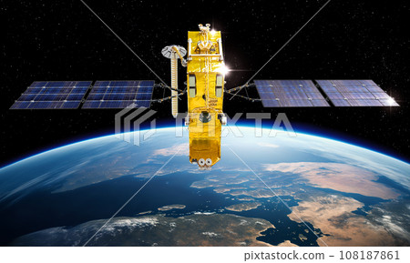 Modern navigation satellite 108187861