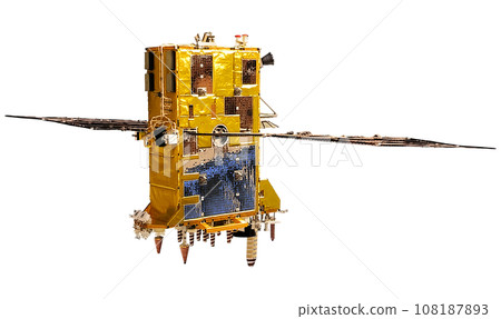 GLONASS-K satellite isolated on transparency background 108187893