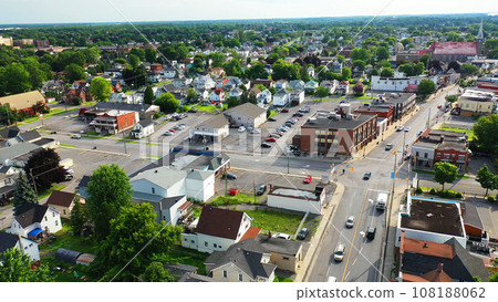 Aerial scene of Cornwall, Ontario, Canada Aerial scene of Cornwall, Ontario, Canada 108188062
