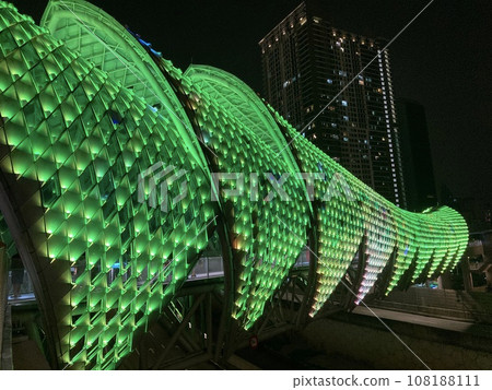 Kuala Lumpur night view spot Saroma Bridge 108188111