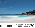 wave on the sea in Similan island , Thailand 108188370
