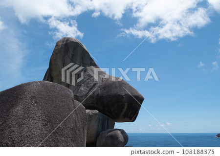 wave on the sea in Similan island , Thailand wave on the sea in Similan island , Thailand 108188375