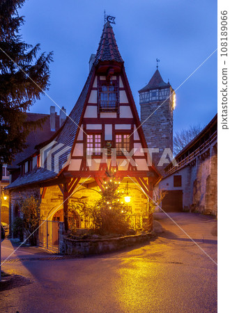 Rothenburg ob der Tauber. Old famous medieval city. Rothenburg ob der Tauber. Old famous medieval city. 108189066