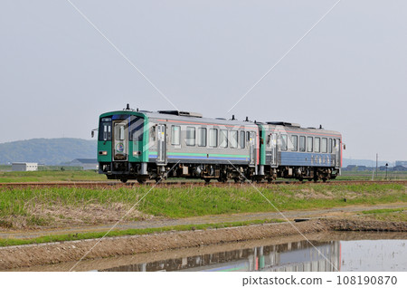 Takayama Main Line Senri-Hasei JR West Kiha 120-345 + Kiha 120-350 (Toyama) 108190870