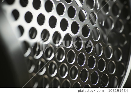 Stainless Steel Grille Close-up Stainless Steel Grille Close-up 108191484