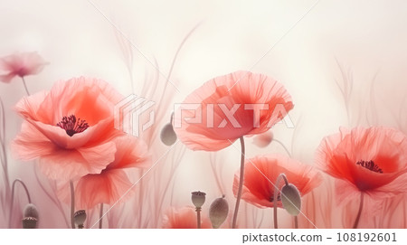 poppy, flower, bloom 108192601
