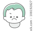 Expression: Angry baby face single item_3 colors 108192827