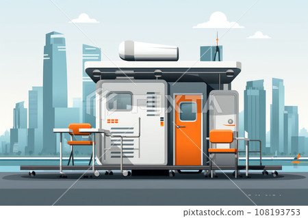 Freestanding street toilet Freestanding street toilet 108193753