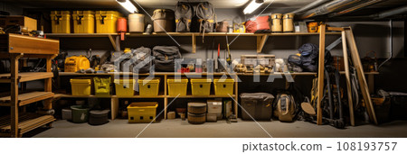 Storeroom with things 108193757