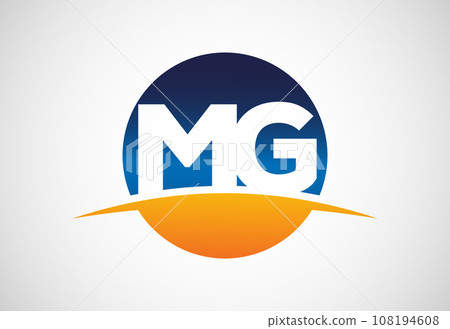 Initial Letter M G Logo Design Vector. Graphic Alphabet Symbol For Corporate Business Identity Initial Letter M G Logo Design Vector. Graphic Alphabet Symbol For Corporate Business Identity 108194608