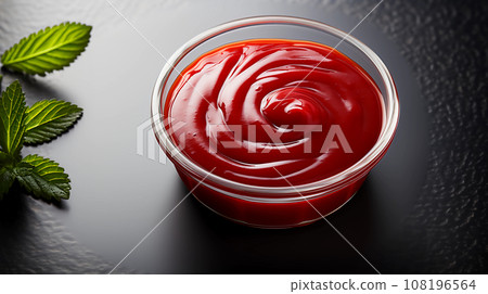 在透明容器中準備番茄醬 2 生成人工智慧。 在透明容器中準備番茄醬 2 生成人工智慧。 108196564