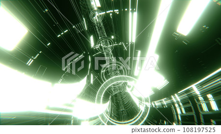 隧道VJ Ring Cyber Warp Green [其他版] 108197525