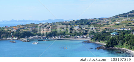Terraced fields of Agarihama and Shiomi Terraced fields of Agarihama and Shiomi 108197859
