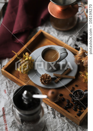warm coffee 108199270