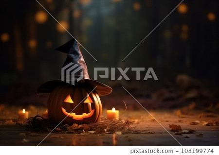 family celebrating halloween event together family celebrating halloween event together 108199774