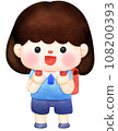Happy kid go to school 108200393