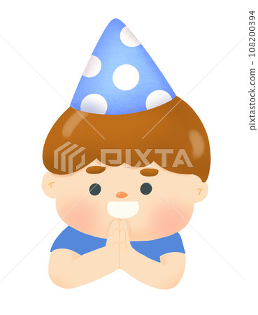 Happy kid clap hand thai greeting Party Happy kid clap hand thai greeting Party 108200394