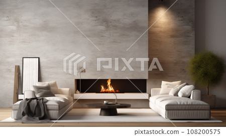 stylish interior of hotel room 108200575