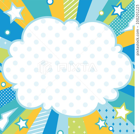 Background illustration_concentrated line_colorful Background illustration_concentrated line_colorful 108201225