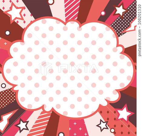 Background illustration_concentrated line_colorful 108201310