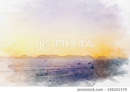 [水彩]南知多町筱島 108201579