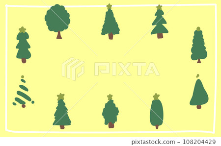 christmas hand drawn background material christmas hand drawn background material 108204429
