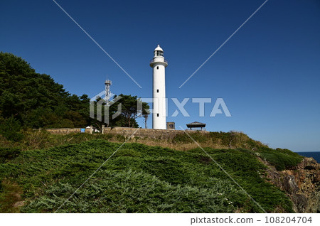 Todokasaki Lighthouse stands on the easternmost tip of Honshu 108204704