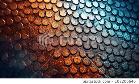 Generative AI, an abstract background image with a metallic texture 108206646