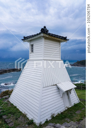 日本最古老的木製燈塔、舊福浦燈塔（石川縣羽咋郡志賀町台） 108206784
