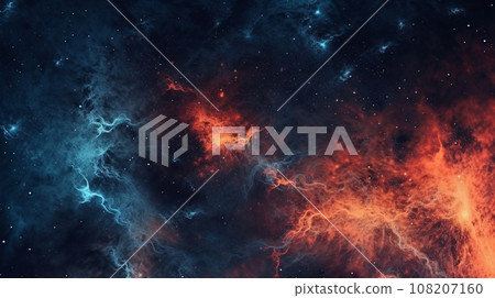 Generative AI, an abstract background image with a cosmic theme Generative AI, an abstract background image with a cosmic theme 108207160