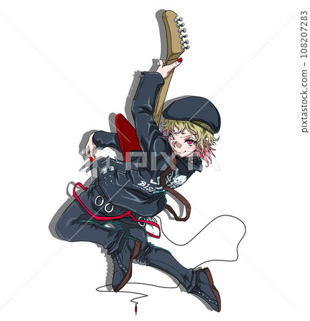 Guitar girl B Guitar girl B 108207283