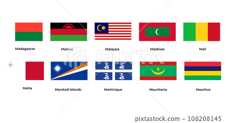 Countries National Flag Countries National Flag 108208145