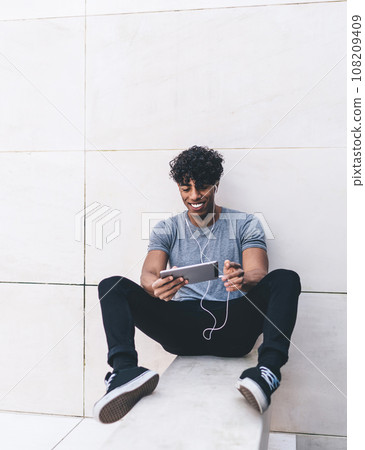 concept of millennial generation communicating 108209409