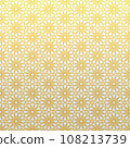 Background with decorative traditional ornament 108213739