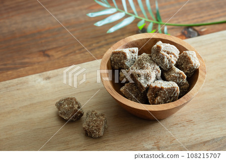Brown sugar Brown sugar photo material 108215707