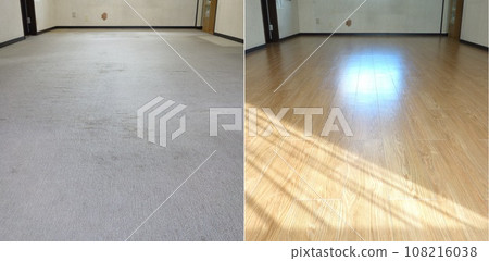 地板翻新前後 地板翻新前後 108216038