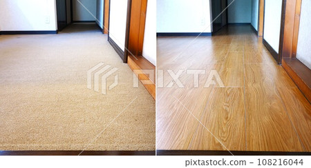 地板翻新前後 地板翻新前後 108216044