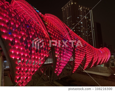 Kuala Lumpur night view spot Saroma Bridge Kuala Lumpur night view spot Saroma Bridge 108216300